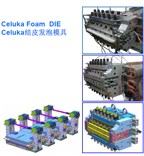 PVC foam board die head